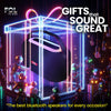  Portable wireless speaker with vibrant RGB lights, durable build, 3D sound. 