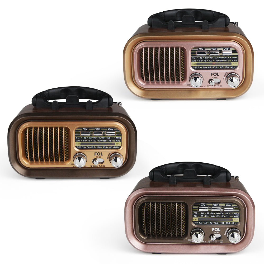 Portable Retro Radio FR-08