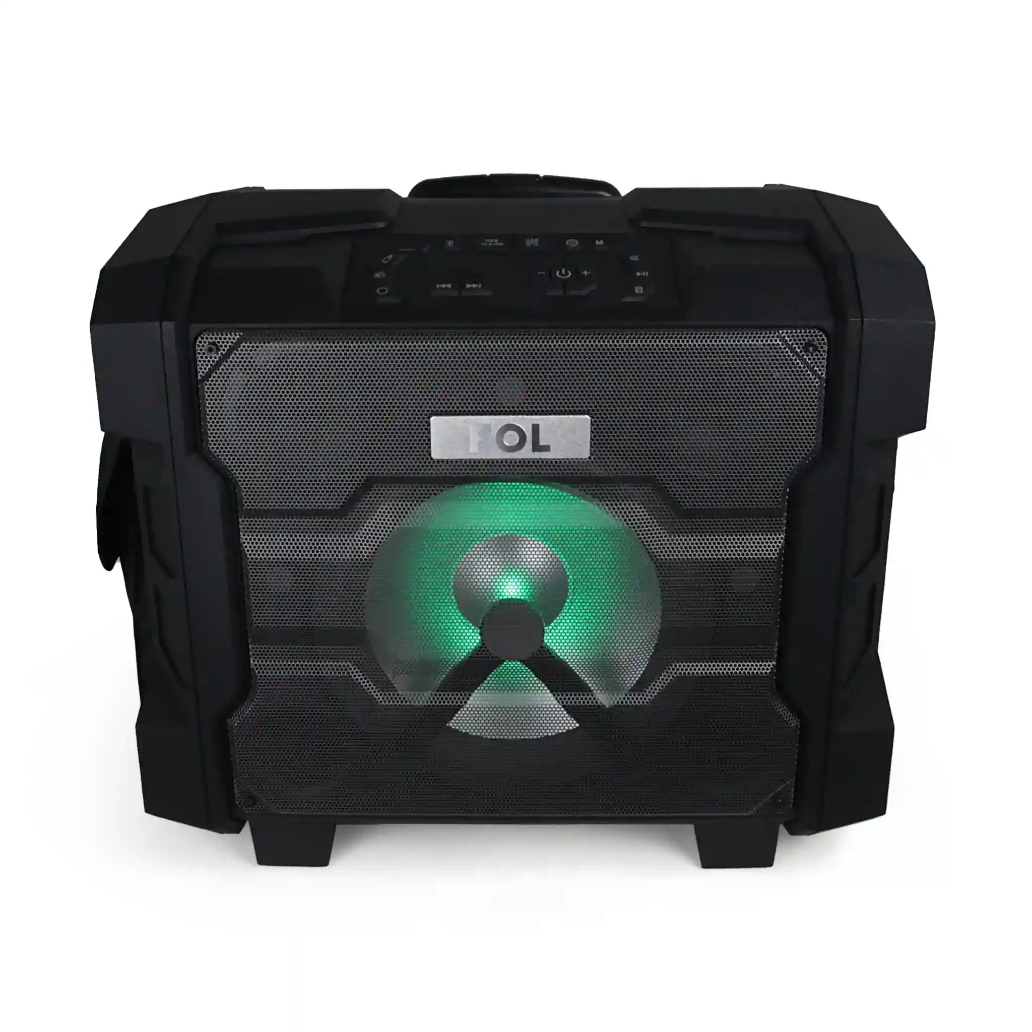 Main Image FOL FS-L1088 Karaoke Machine with LED lighting and built-in speaker.