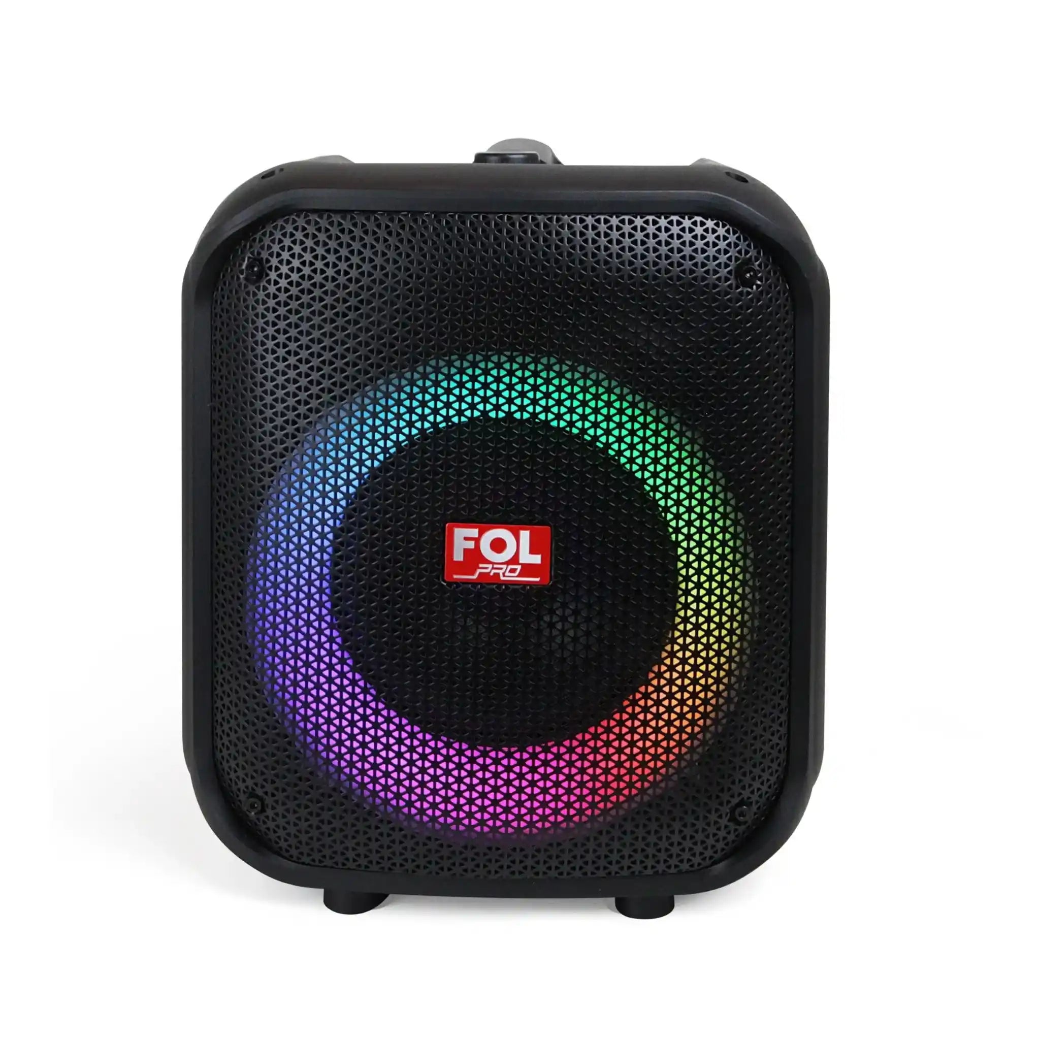Main Image: "FOL FS-L1206 Portable Bluetooth Speaker with TWS and multicolor LED lighting."