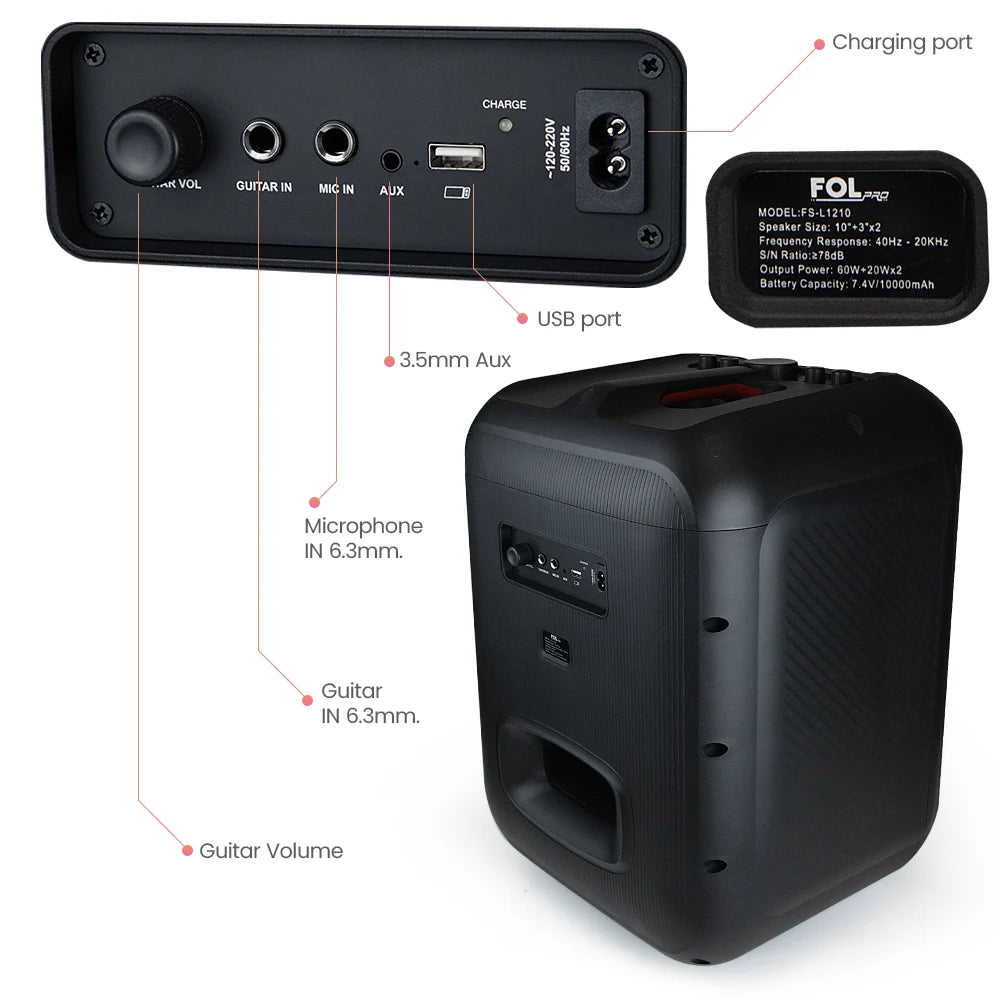 10‘ Party Speaker FS-L1210