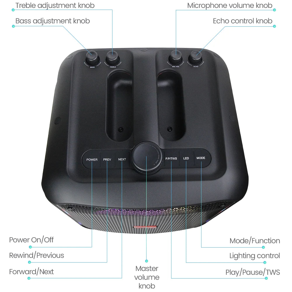 8‘ Party Speaker FS-L1218