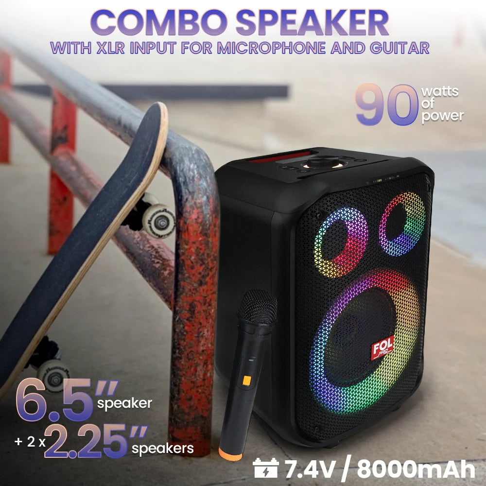 6.5‘ Party Speaker PRO With 90W Output FS-L1306