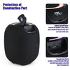 FS-R118 portable party speaker with dual wireless microphones and colorful lighting