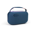 Back side view of FOL Portable Speaker R318, displaying USB, TF card, and AUX input ports, ideal for on-the-go entertainment.