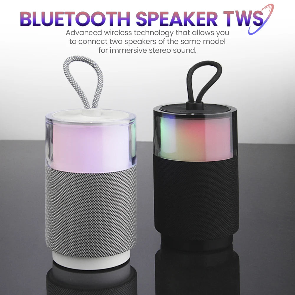 Portable Bluetooth Speaker with RGB Light FS-S123