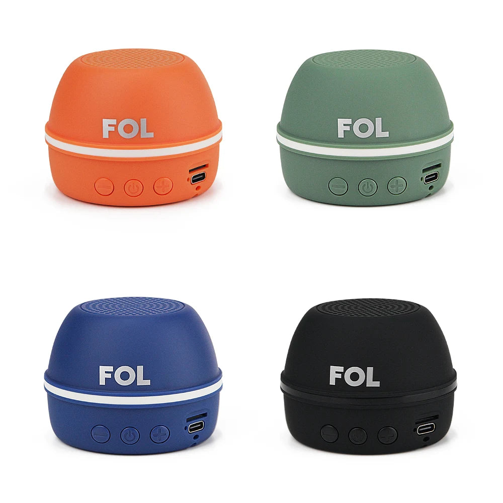 FOL FS-S196 Mini Bluetooth Speaker with TWS, FM Radio & Magnetic