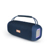 Side View FOL FS-S263 Portable Speaker showcasing its compact and modern design with LED lighting.