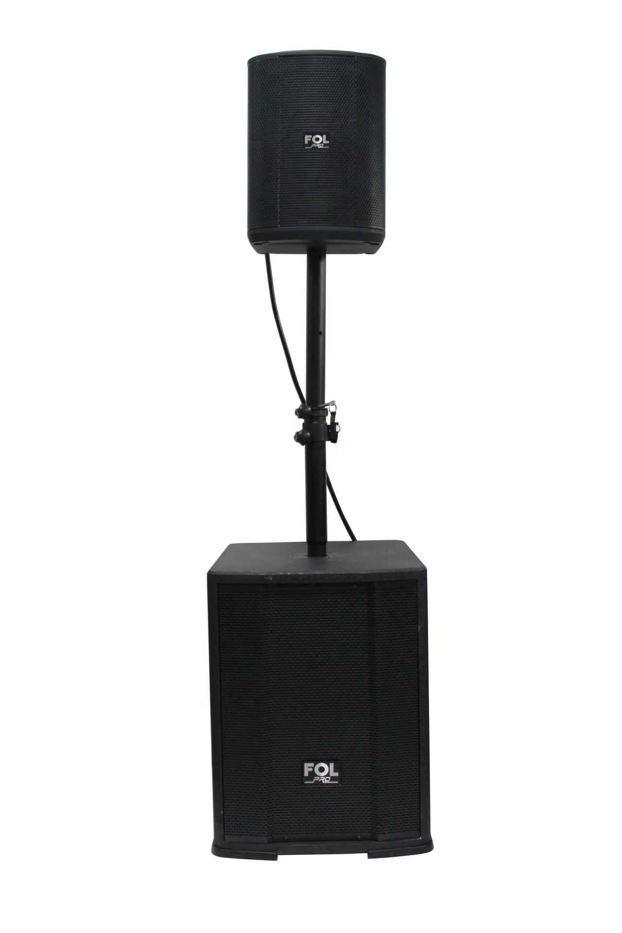 FS-T700 PA speaker System with a Subwoofer and Satellite Speaker